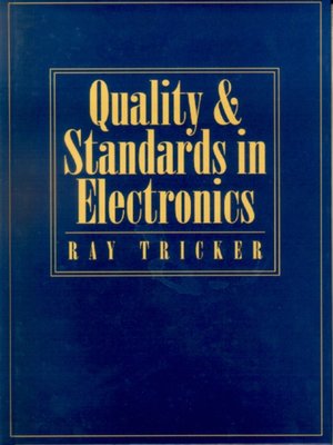 cover image of Quality and Standards in Electronics
